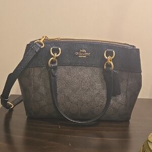 Coach Black and Brown Bag